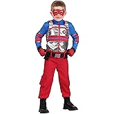 Toddler Nickelodeon Henry Danger Hero Costume | Kids Character Outfit with Shirt Pants Belt Gloves and Mask