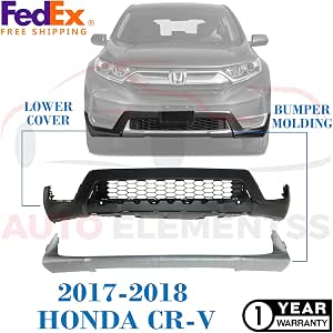 thumbnail interactive-video image 1 of CAPA Certified Primed Front Bumper Cover For 2016-2017 Honda Accord EX, LX, SE - FitParts 1 of 3