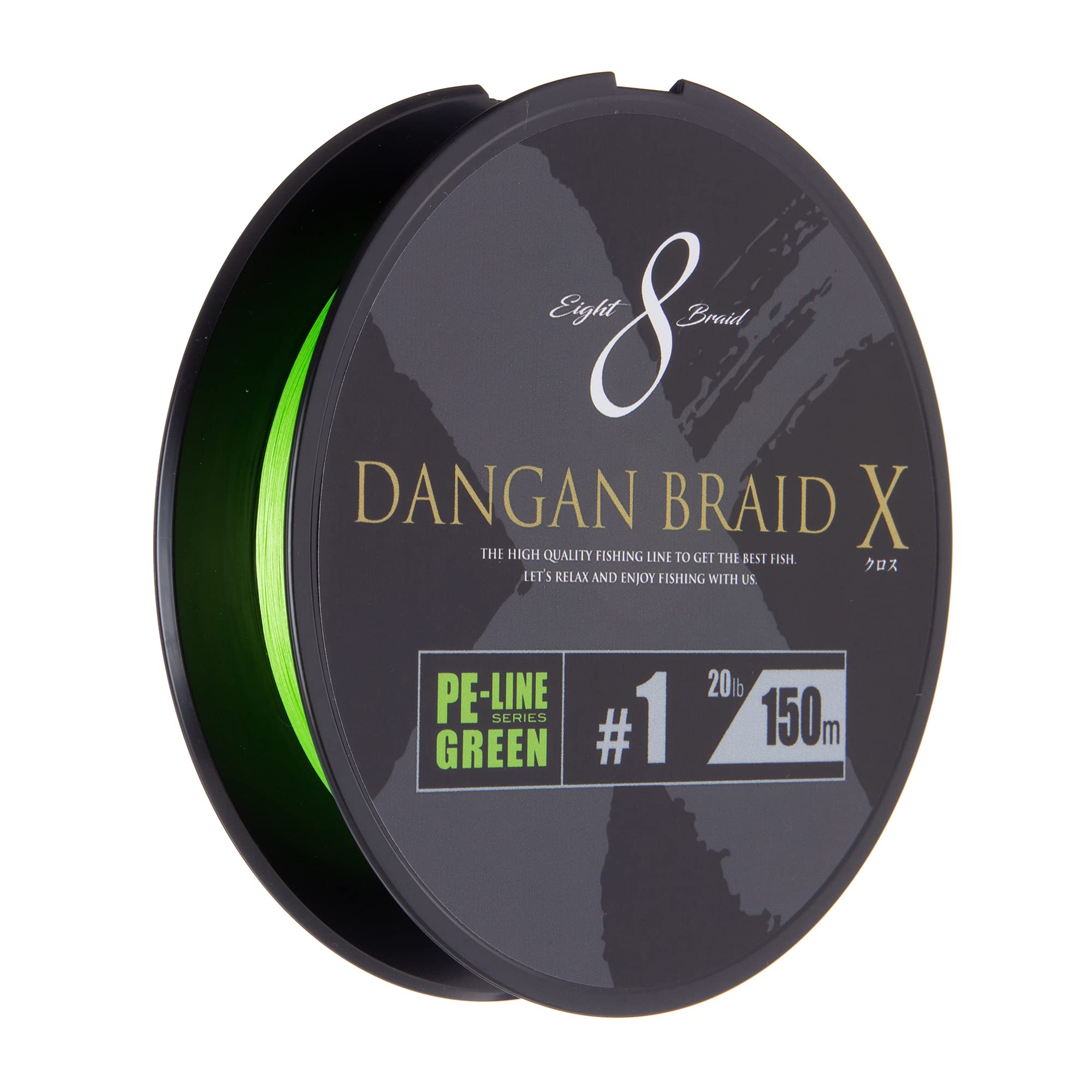 Major Craft Unisex - Adult Dangan DBXE8 PE Braid Cord Braided Cord Green Tek Boyut