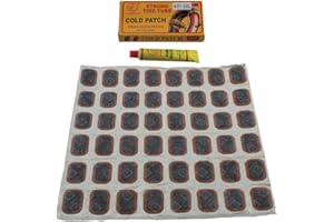 FENIX CYCLES Fenix Bike Tire Inner Tube Puncture Rubber Patches Repair Kit (Large Patches)