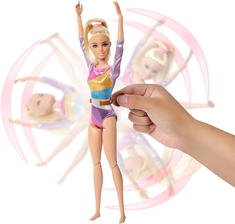 Ginnastica Artistica Playset con Bambola e Accessori