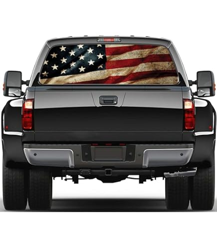 Texas American Flag Decal - Matte Black Vinyl Sticker 7.5x5 Inch For Cars & Windows