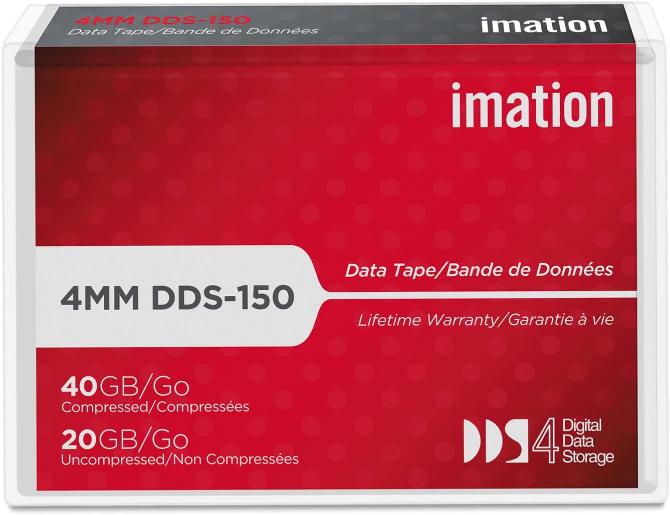 Imation40963 20/40GB DDS-4 4MM DISC PROD SPCL SOURCING SEE NOTES