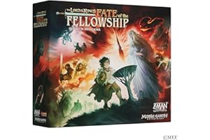 Z-MAN GAMES Asmodee The Lord of The Rings: Fate of The Fellowship Board Game - Protect Middle-Earth in an Epic Cooperative Strategy Game for Kids & Adults, Ages 14+, 1-5 Players, 60-150 Min Playtime