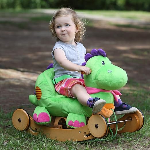 labebe rocking dinosaur
