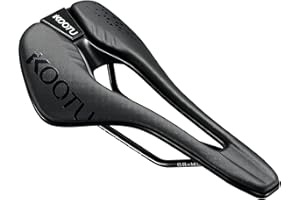 KOOTU Road Bike Saddle, Comfort Bicycle Seat for Men and Women, Waterproof Breathable Shock AbsorbingExercise Bike Seat Repla