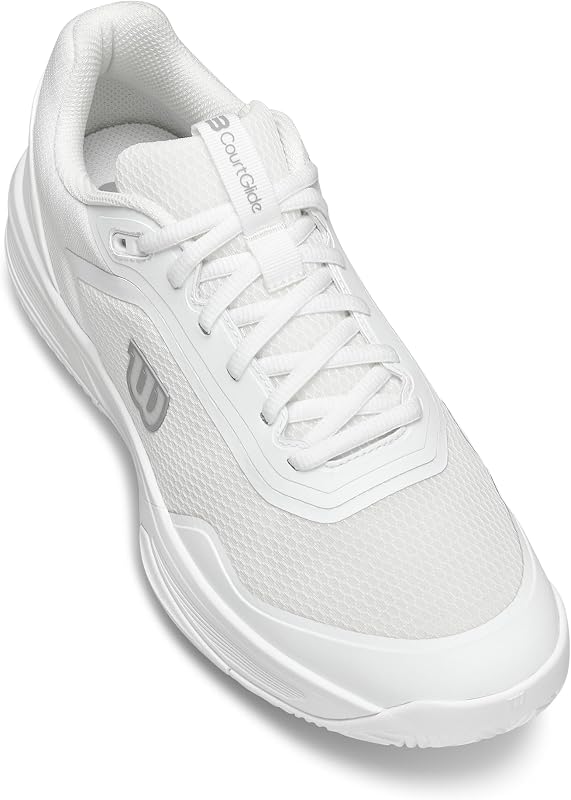 Zapatillas Tenis Hombre CourtGlide, Blanco, T. 40 2/3
