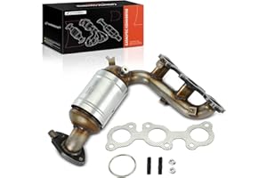 A-Premium Rear Exhaust Manifold Catalytic Converter Kit Direct-Fit Compatible with Toyota Sienna 2004 2005 2006 2007, 3.5L, F