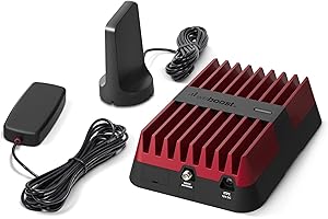 weBoost Drive Reach Cell Phone Signal Booster (650154)- 5G & 4G LTE for Cars & SUVs,Magnetic Roof Antenna, All Canadian Carri