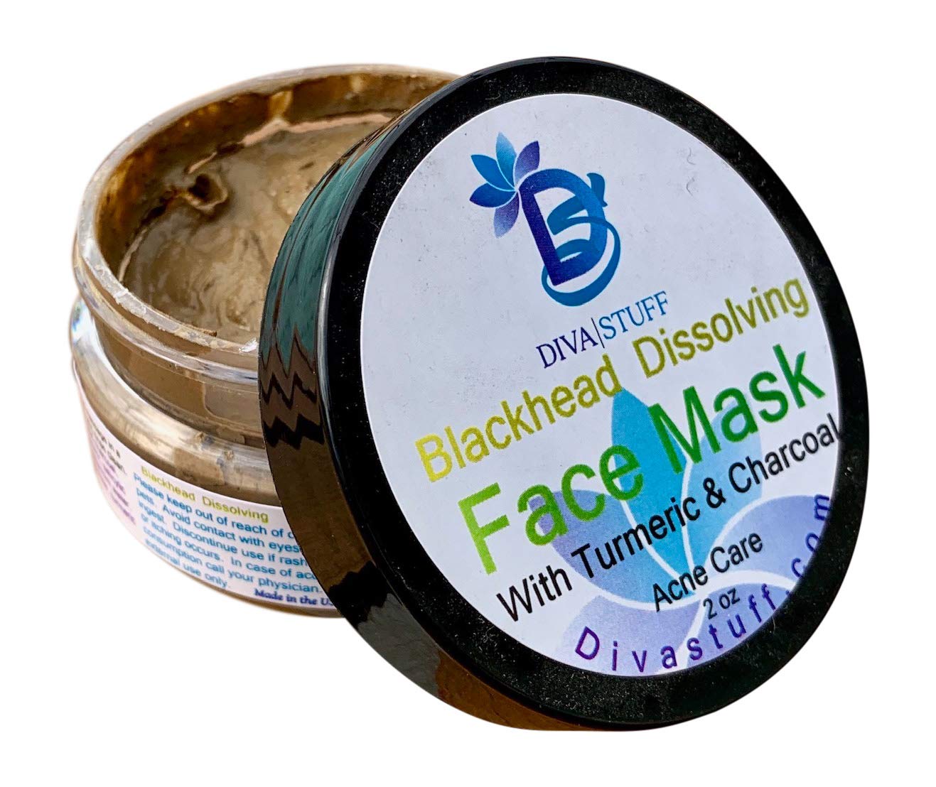 Blackhead Dissolving Face Mask for Acne Prone Skin, Diva Stuff