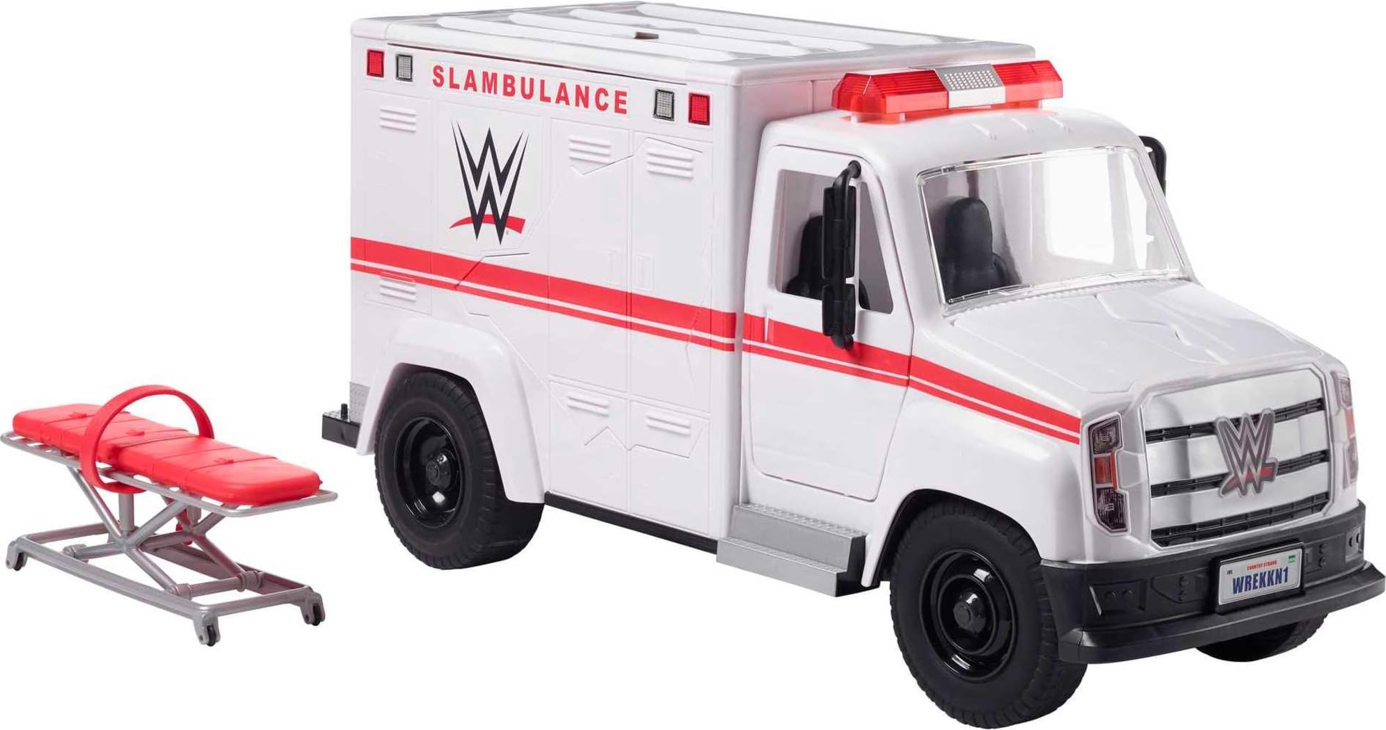 Mattel GNK12 WWE Slambulance Action Figures, Multicolor