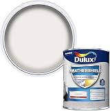 Dulux Weather Shield Exterior High Gloss Paint Pure Brilliant White 750 ml