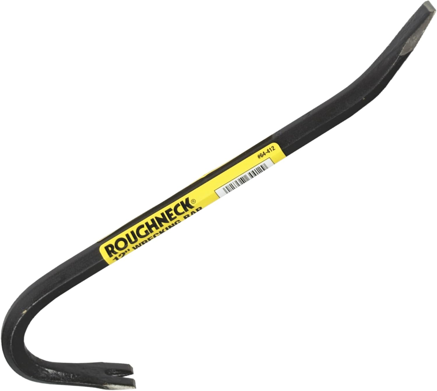 Roughneck Wrecking Bar - 24in (610mm) Drop Forged, Heat Treated & Corrosion Resistant for Demolition Tasks