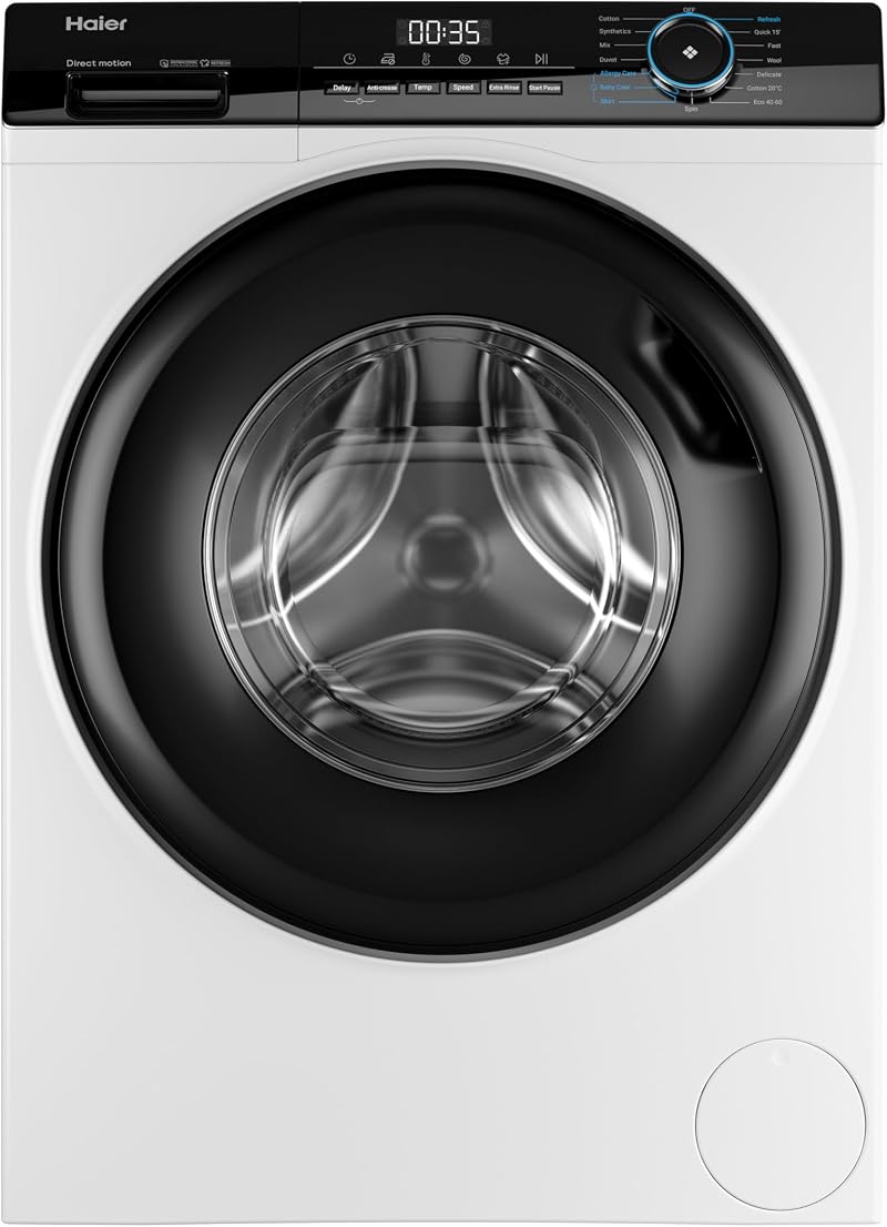 Haier i-Pro Series 3 HW100-B14939 10kg Washing Machine 1400 rpm White