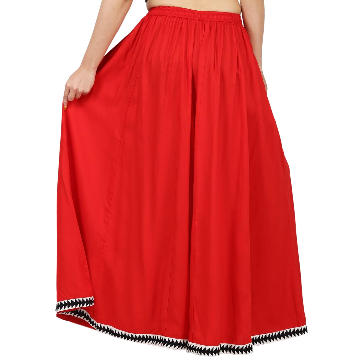 khazana basics women's rayon palazzo pants