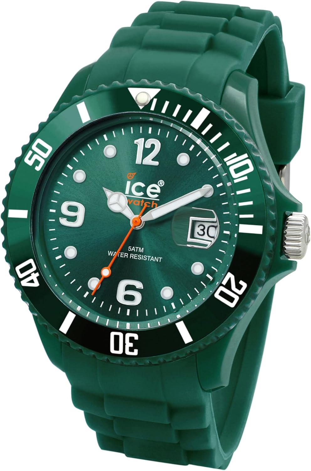 Ice-Watch Unisex-Armbanduhr Big Sili Collection Grün SI.DG.B.S.09: Ice