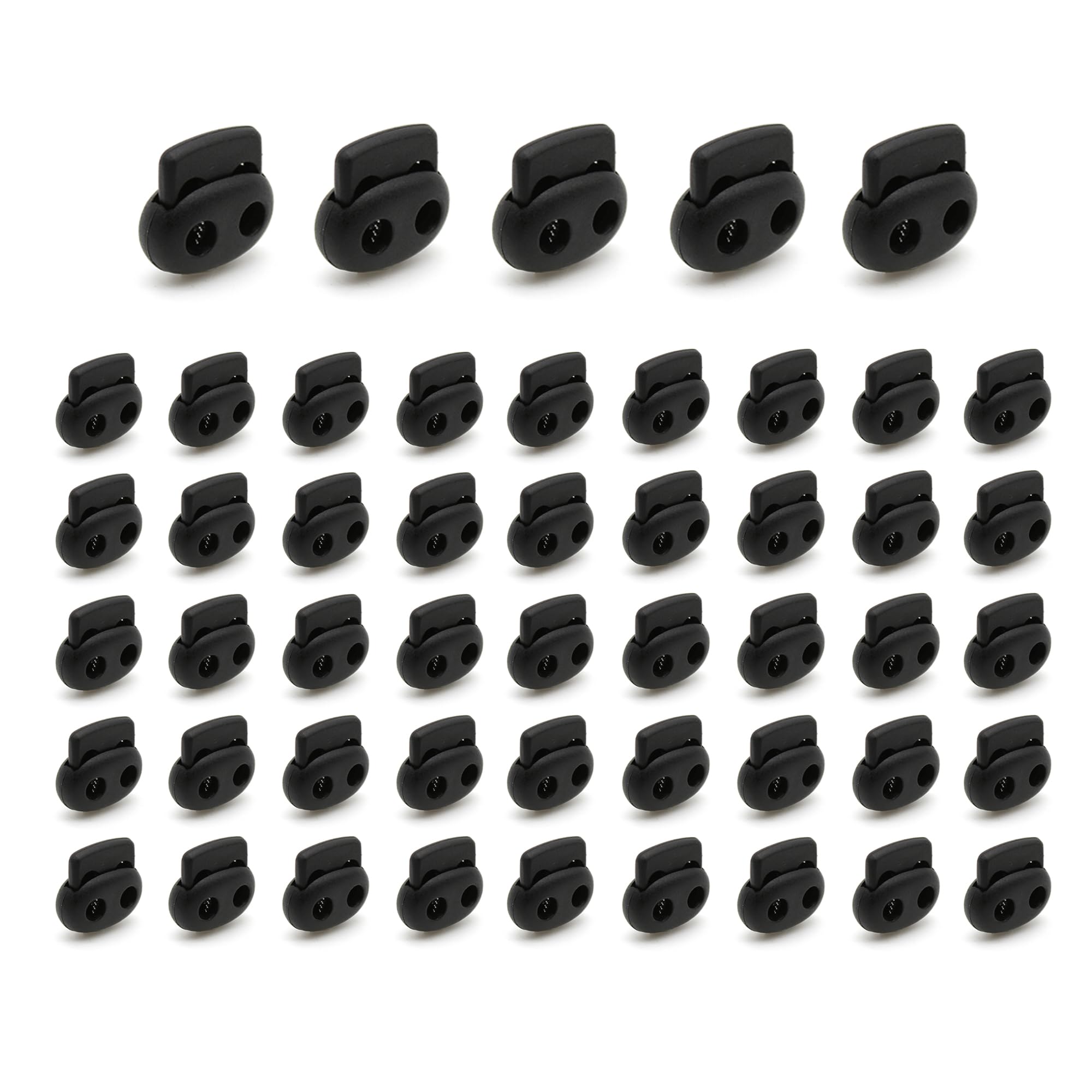 DOJA Barcelona Stop Cord | Black | 25 mm, Black/White, 25mm