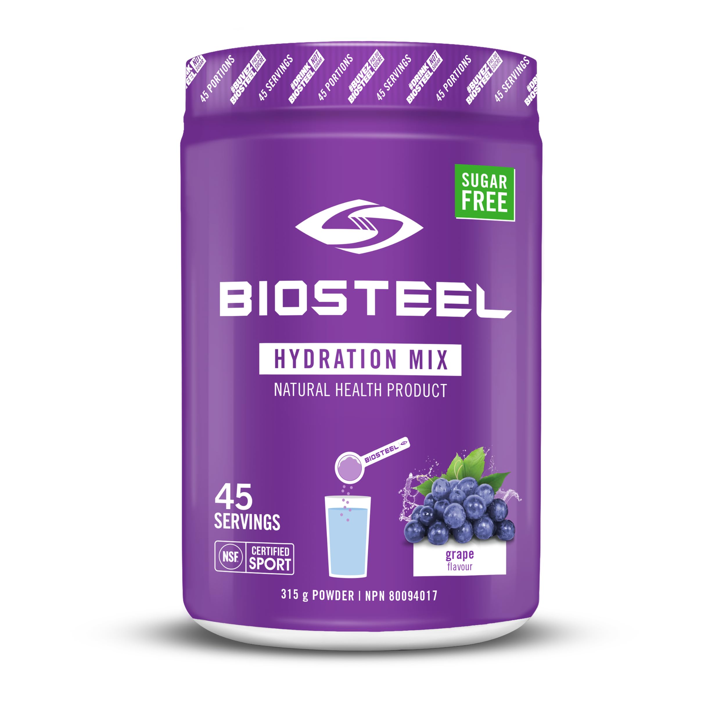 BioSteel Hydration Mix Grape