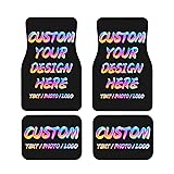 Ceosande Custom Floor Mats for Cars 4 Piece