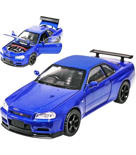 Amazon.com: TAMIYA 1/24 Nismo R34 GT-R-Z-Tune Plastic Model