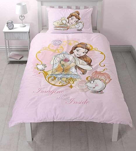 Beauty And The Beast Einzel Bettwasche Amazon De Kuche