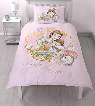 Beauty And The Beast Einzel Bettwasche Amazon De Kuche