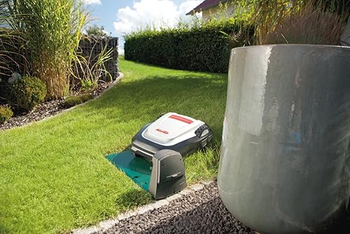 Die Ladestation des AL-KO Rasenmähroboters