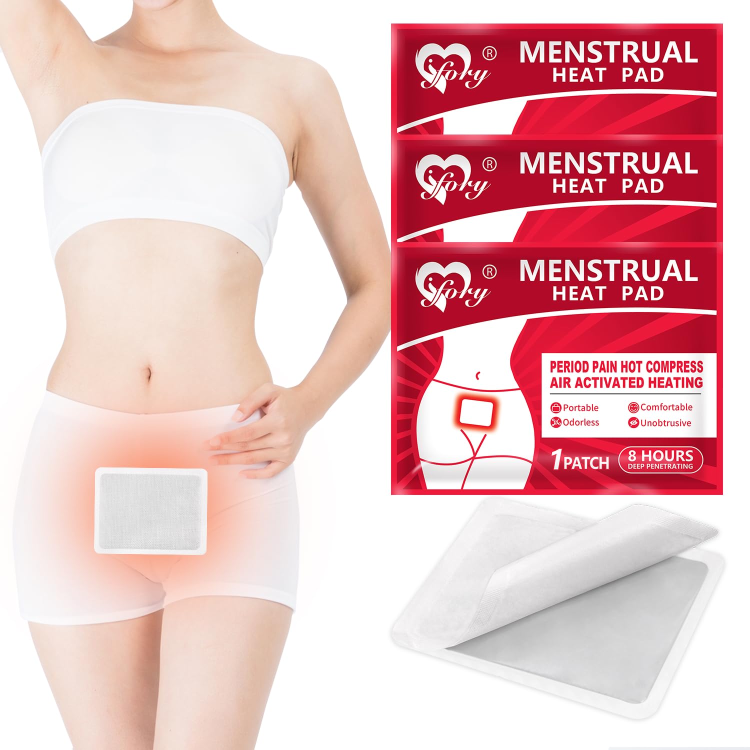 IFORY Heat Patches for Menstrual Cramp