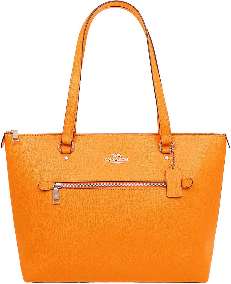 【コーチ】COACH トートバッグ F79608 クロスグレーン レザー ギャラリー トート レディース [アウトレット品] ブライトマンダリン