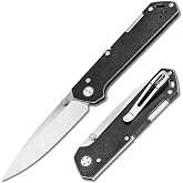 BOKER SOLINGEN&reg; Kihon Bifold Pocket Knife &ndash; Backlock One-Hand EDC Flat Full Metal Folding Knife with Clip &ndash; 3.19" Droppoint MagnaCut Blade &ndash; Made in Germany
