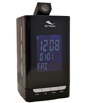 Radio Despertador de Lujo y Diseño con Proyector Regulable y ...