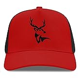 Breathable Hunting Hat for Men - Adjustable Mesh Trucker Hat, Lightweight Outdoor with Sweatband for Deer/Duck Hunting