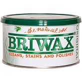 Briwax Darkbrown (Dark Brown) Furniture Wax, Cleans, Stains, and Polishes