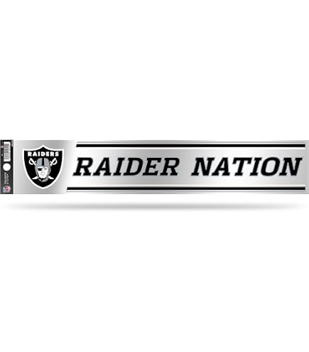 Calcomanía de logo de 4 x 4 de Las Vegas Raiders Calcomanía de logo de 4 x 4 de Las Vegas Raiders