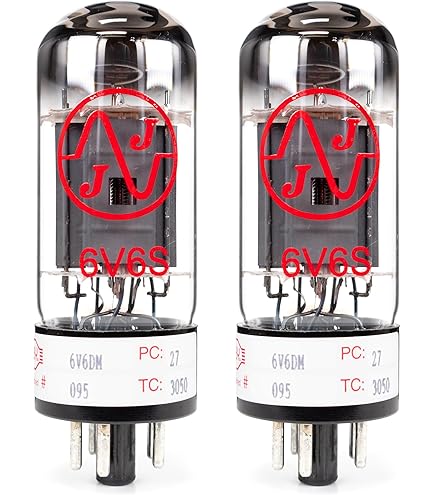 Amazon.com: Pair of JJ 6V6S Power Vacuum Tube : Musical Instruments