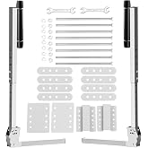 Colinktool Adjustable Boat Trailer Guide-on,Boat Trailer Guide Poles | Heavy-Duty Steel Boat Trailer Side Roller Guides System for Fishing Boat or Sailboat Trailer