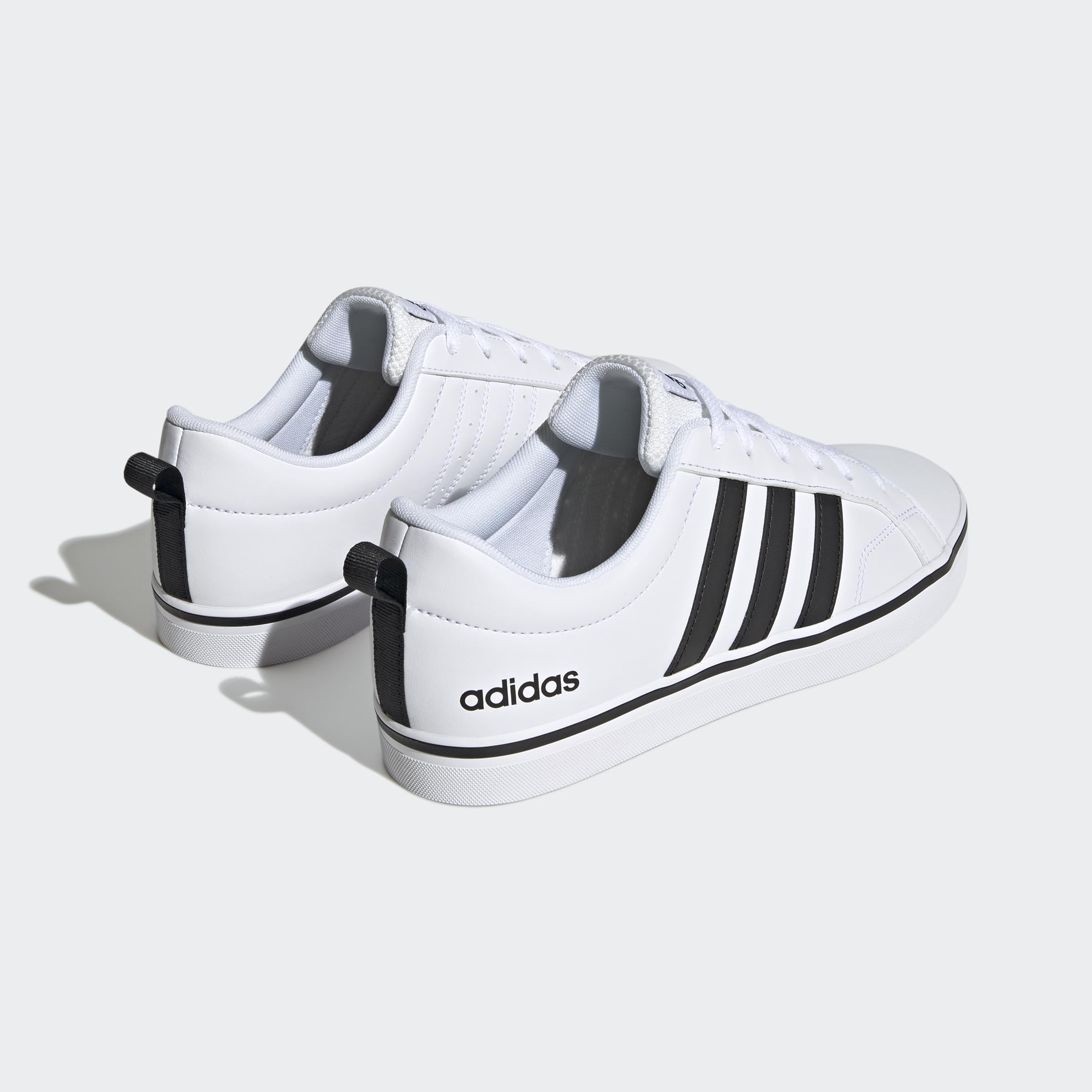 adidas Unisex VS Pace 2.0 Shoes, Cloud White / Core Black / Cloud White, 43 1/3 EU 8