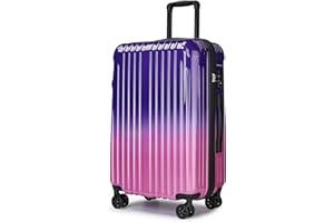 Comeria Carry on Luggage - Airline Approved Suitcases with Spinner Wheels, Built-In TSA Lock，Hard Shell Expandable Suitcases