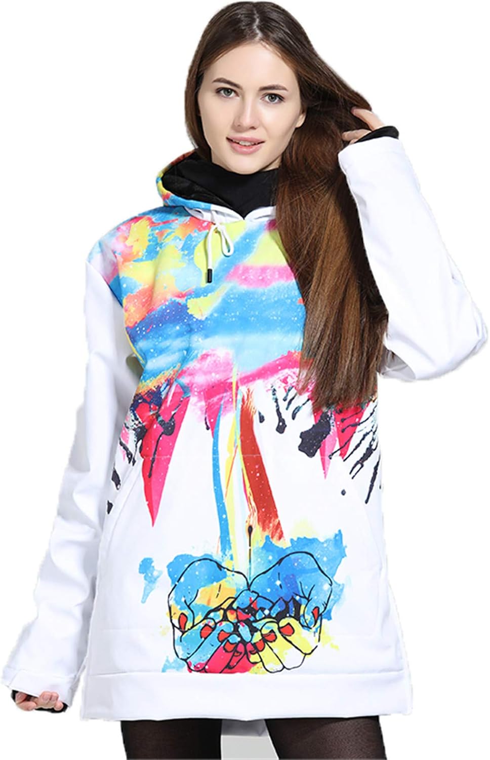 hoodie snowboard jacket