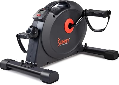 Sunny Health & Fitness Under Desk Dual Function Mini Pedal Exerciser SF-B023005