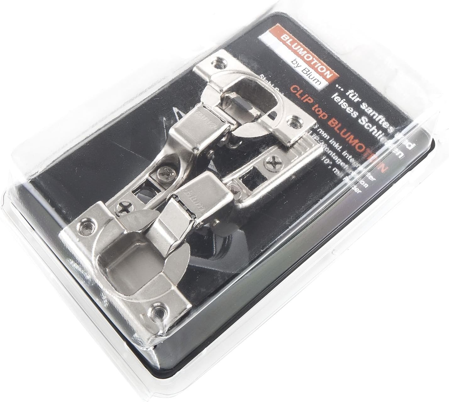 Blum Clip Top Blumotion Furniture Hinge Integrated Inner 107 Degrees with Spring Price for Pack of 2, 105033003 - Image 3