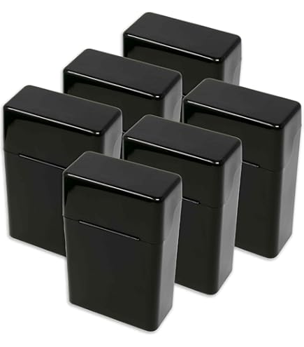cigarette case with dividers Amazon.com: FESS Products Dual Compartment/Divider Hard Plastic Cigarette  Case, for King Size 85mm Cigarettes, 18-20 Capacity (Black) : Health &  Household