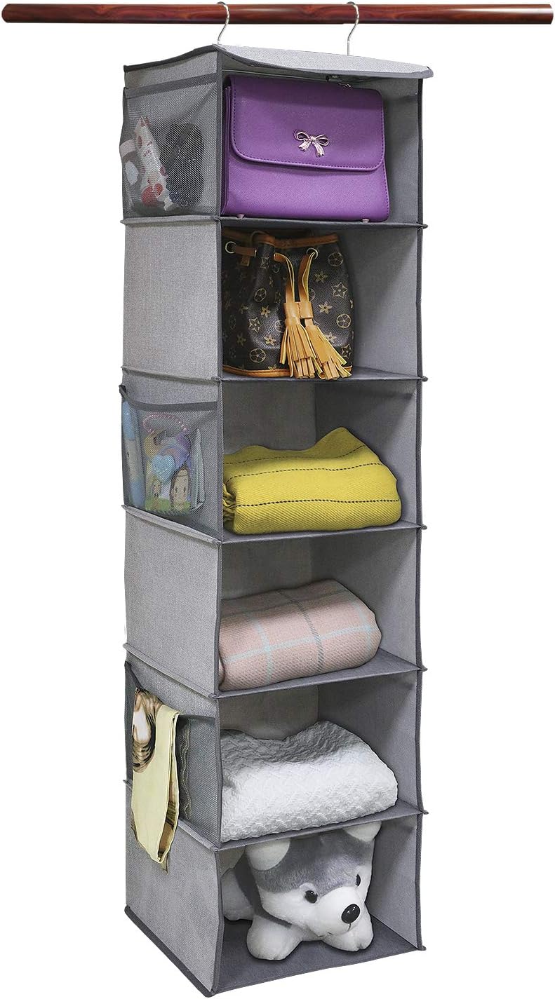 homyfort Organizador Estante para Jerseys de Tela con 6 estantes