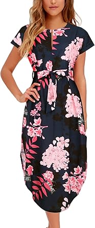 amazon ladies midi dresses