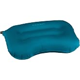 Mammut Ergonomic Inflatable Camping Pillow with Foam Filling for Neck Support, Dark Pacific, One Size