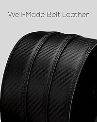 CHAOREN Leather Ratchet Belt Men - Customizable