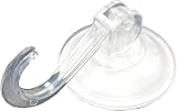 Merriway Suction Hooks Clear 55mm Pack of 2 Lever Type Bathroom Hardware view 1