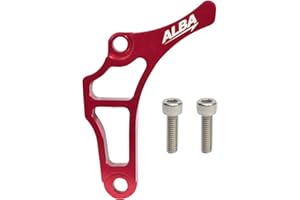 ALBA RACING Compatible with Yamaha YFZ 450 Case Saver Red (2004-2009/2012-2013)