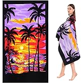 Chavish Oversized Beach Towel Cotton, Extra Large 40"X70" Thick Pool Towel High Absorbent, XL Soft Plush Beach Towels for Adults Mens Women