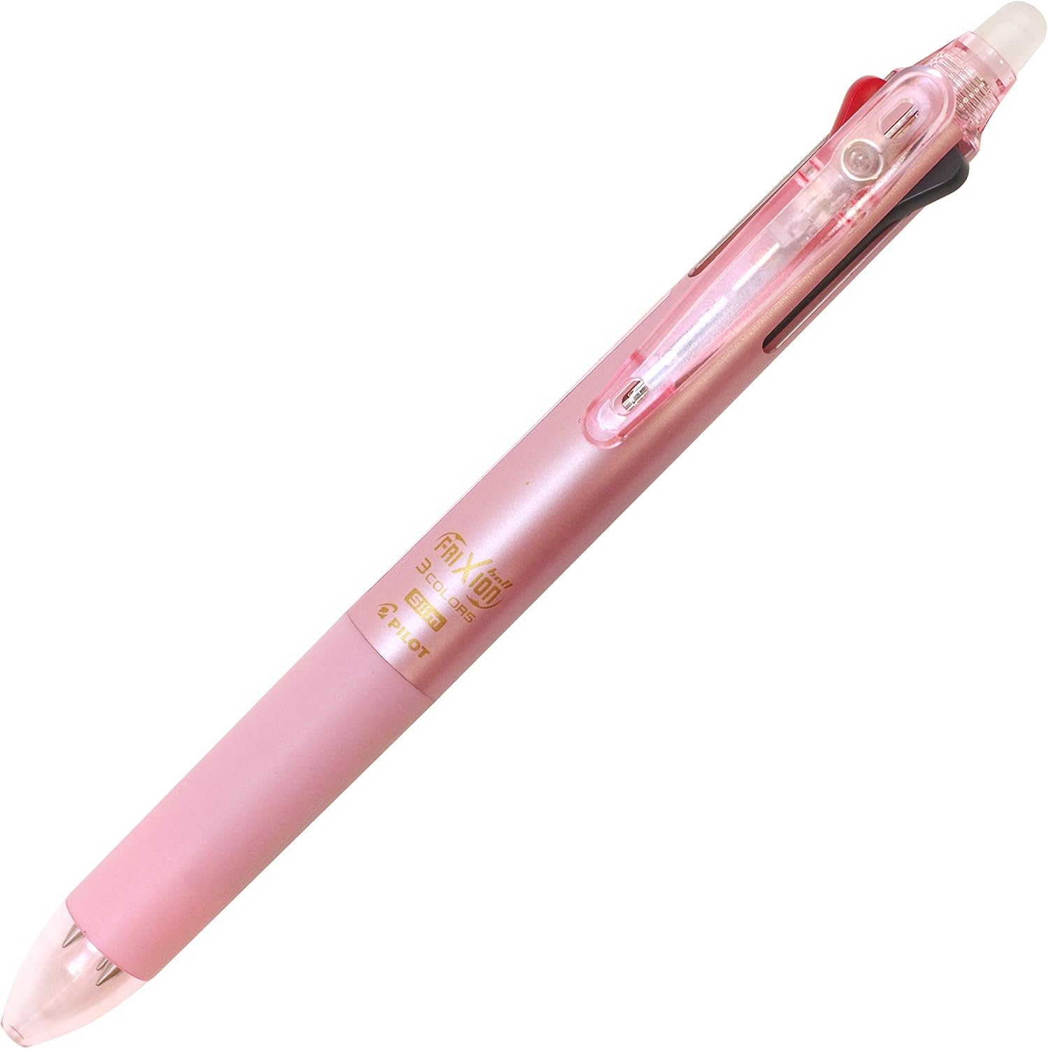 Pilot Erasable Ballpoint Pen, Pearl Pink, 0.38mm